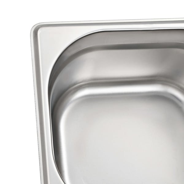 vidaXL gastronorm beholder 12 stk. GN 1/6 100 mm rustfrit stål