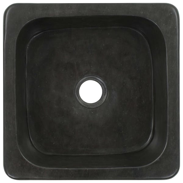 vidaXL Vask 30x30x15 cm elvestein svart