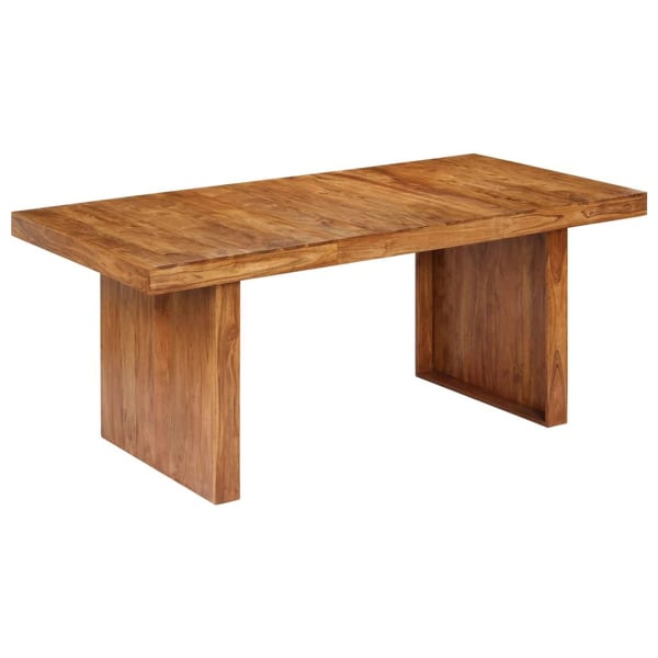 vidaXL spisebord 180x90x75 cm massivt akacietræ