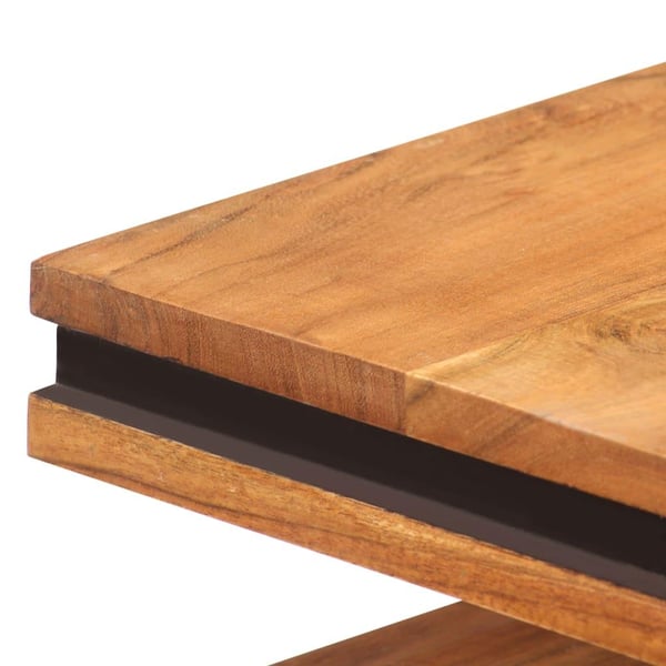 vidaXL sofabord 100x45x33 cm massivt akacietræ