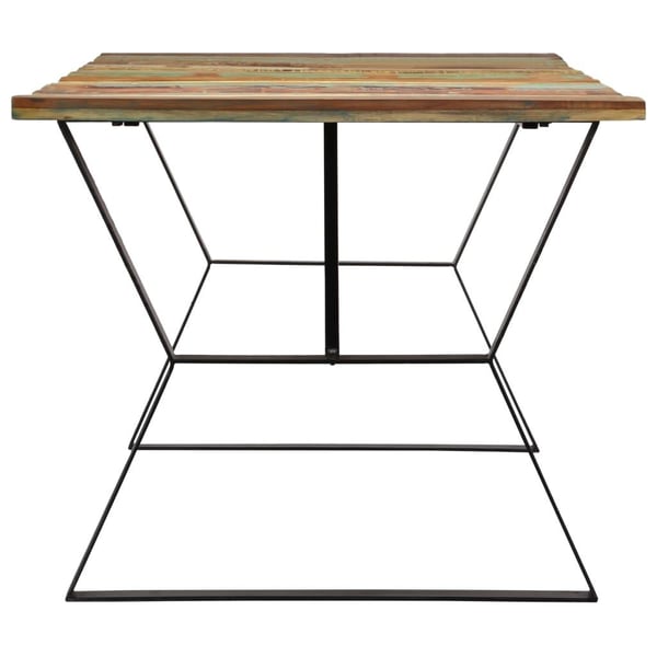 vidaXL Spisebord 180x90x76 cm gjenvunnet heltre