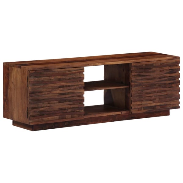 vidaXL tv-skab 120x30x40 cm massivt sheeshamtræ