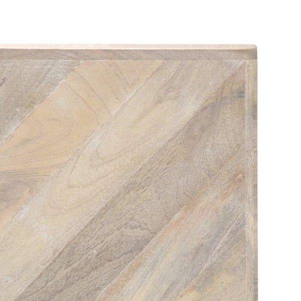 vidaXL Sofabord 110x110x36 cm heltre mango change2
