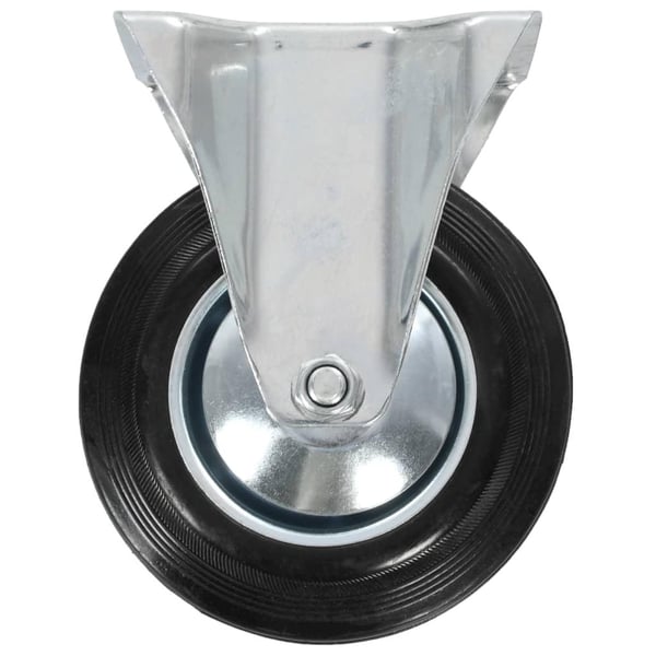 vidaXL Faste hjul 4 stk 160 mm