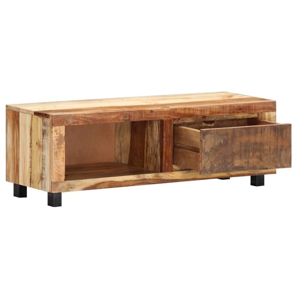 vidaXL tv-skab 100x30x33 cm massivt genbrugstræ