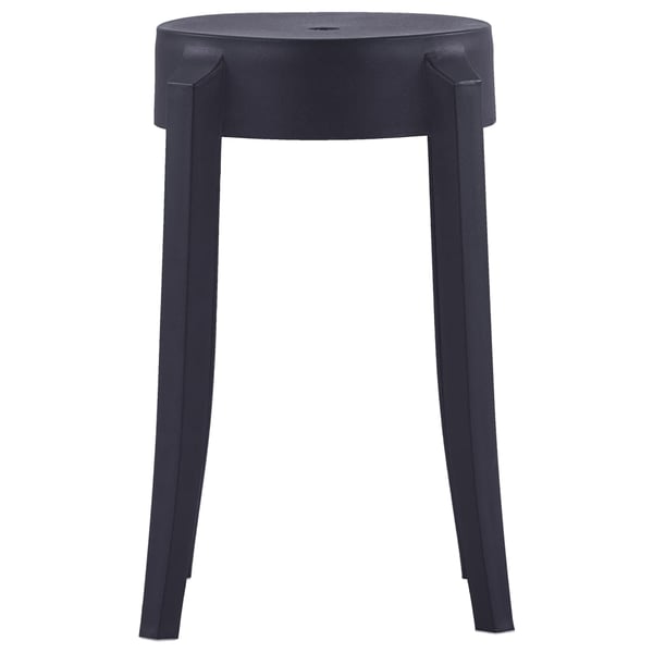 vidaXL Stablekrakker 4 stk svart plast