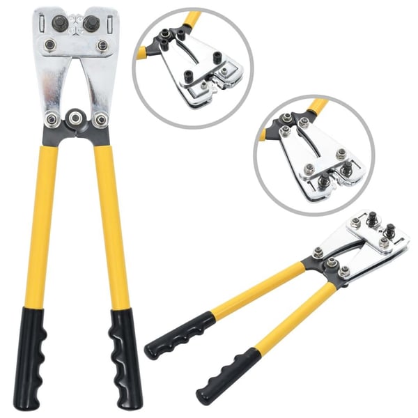 vidaXL hydraulisk krympetang