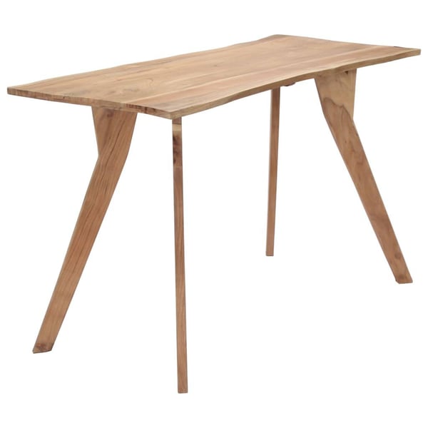 vidaXL spisebord 120 x 58 x 76 cm massivt akacietræ