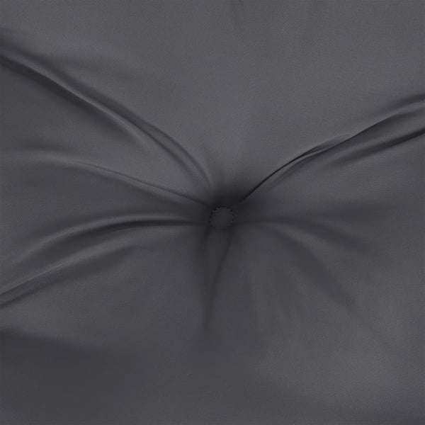 vidaXL Palldyna grå 58x58x10 cm tyg
