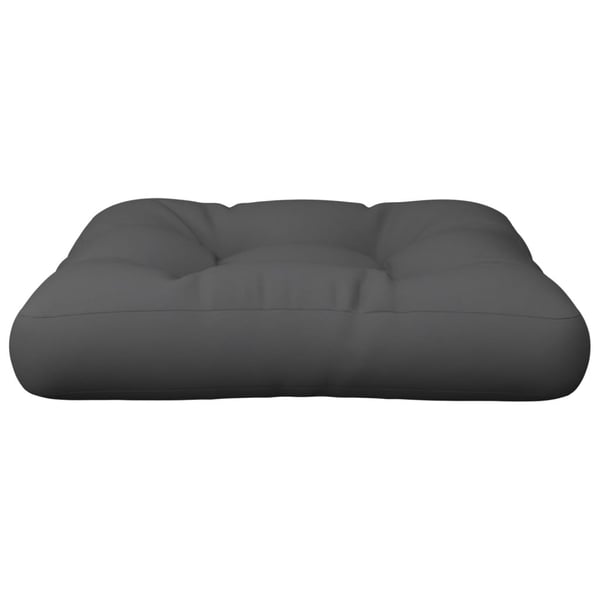 vidaXL Palldyna grå 58x58x10 cm tyg