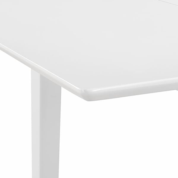 vidaXL Matgrupp 3 delar MDF vit