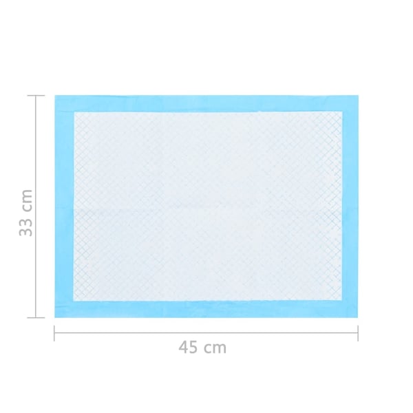 vidaXL Dyretreningsmatter 100 stk 45x33 cm ikke-vevet stoff