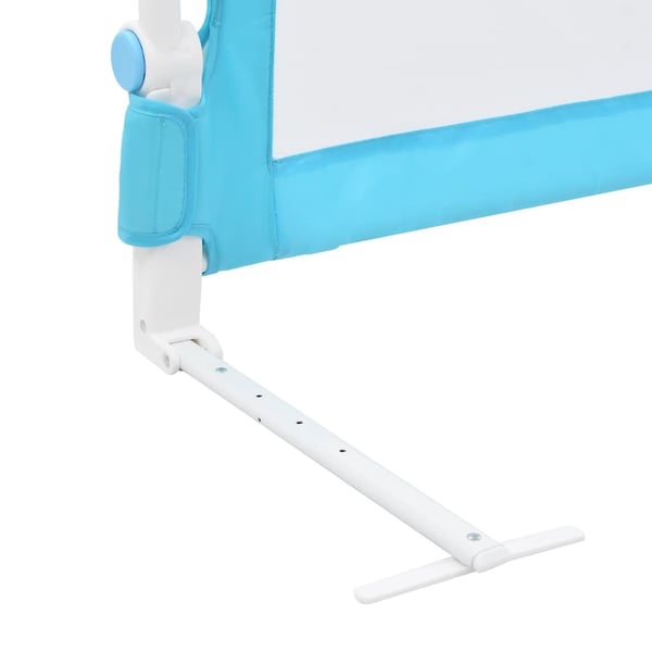 vidaXL Sengehest småbarn blå 120x42 cm polyester