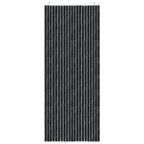 vidaXL Insektgardin 90x220 cm antrasitt