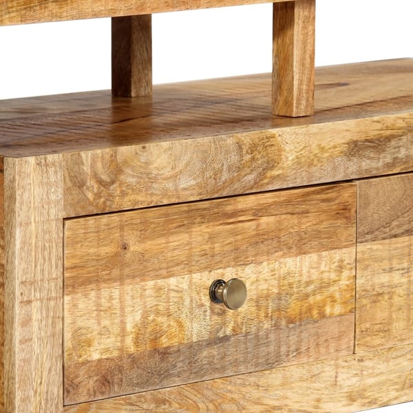 vidaXL TV-benk 120x30x40 cm heltre mango