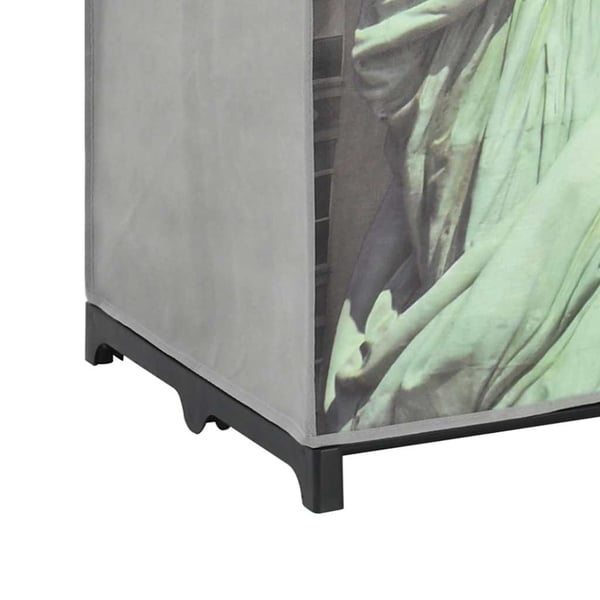 vidaXL Vaatekaappi New York 75x45x160 cm kangas