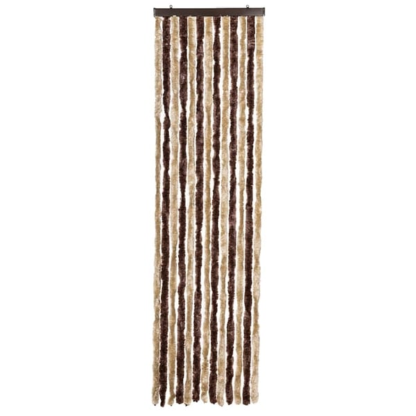 vidaXL Insektgardin 56x185 cm beige og lysebrun