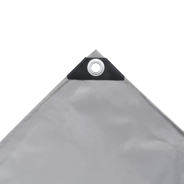 vidaXL Pressu 650 g/m² 2,5x3,5 m harmaa