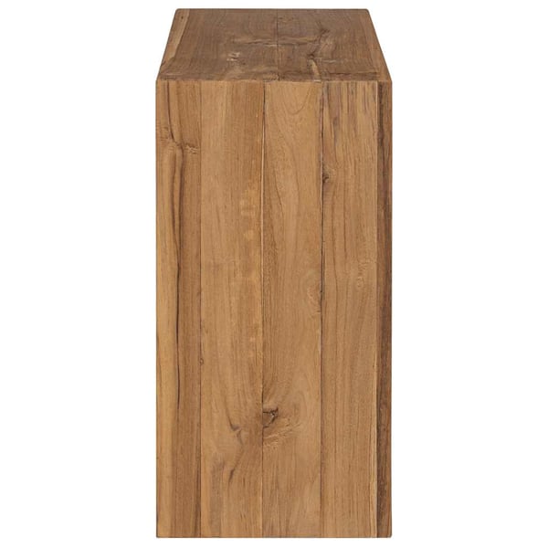 vidaXL Skänk 80x30x60 cm massiv teak