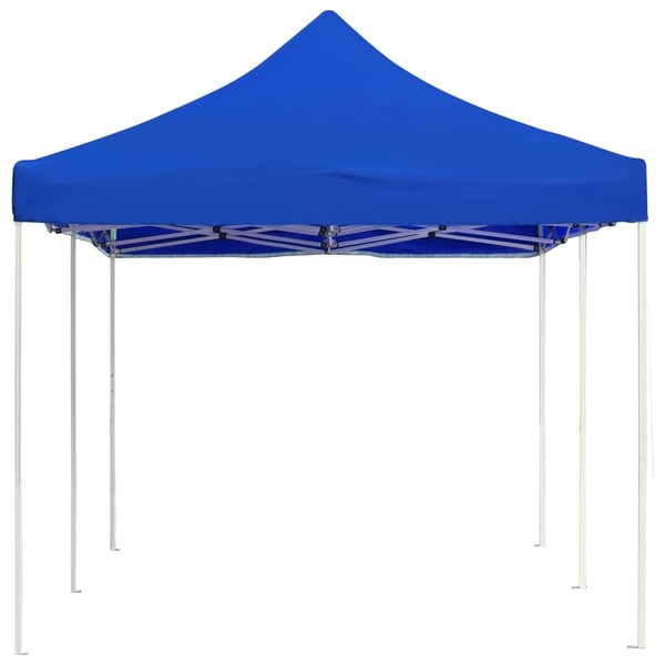 vidaXL foldbart festtelt aluminium 6 x 3 m blå