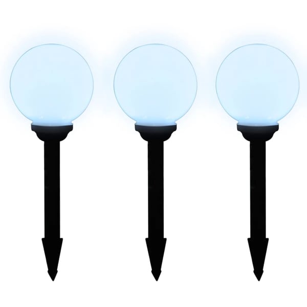 vidaXL Ulkolamput polulle 6 kpl LED 20 cm maapiikillä
