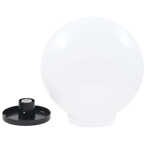 vidaXL LED-kuglelamper 4 stk. kugleformet 40 cm PMMA