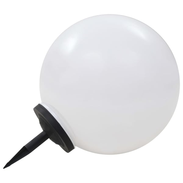 vidaXL Utendørs sollampe 2 stk LED kuleformet 50 cm RGB