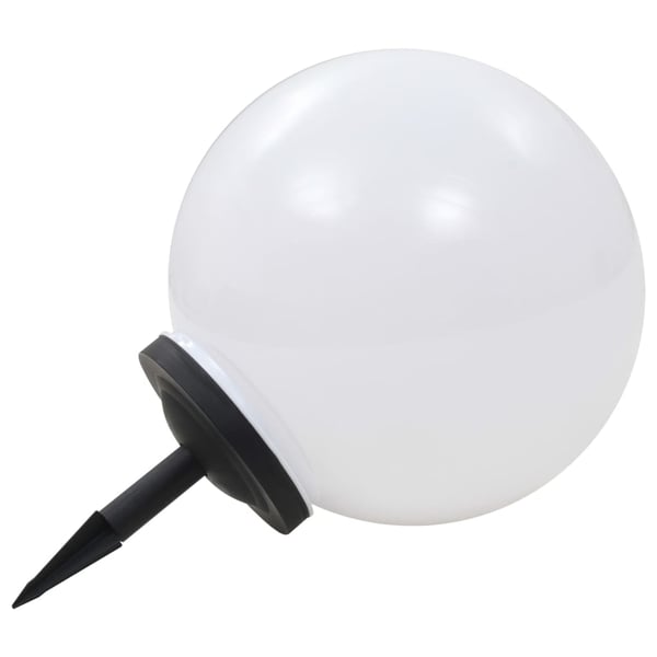 vidaXL Utendørs sollampe 2 stk LED kuleformet 40 cm RGB