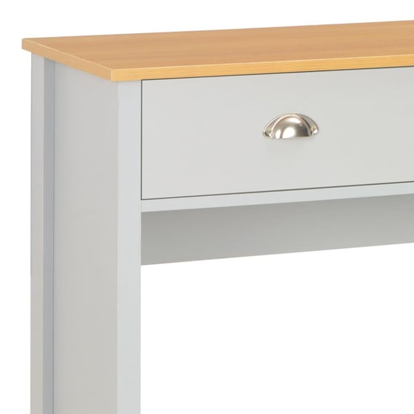 vidaXL konsolbord 97x35x76 cm grå