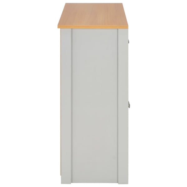 vidaXL Senkki harmaa 112x35x81 cm