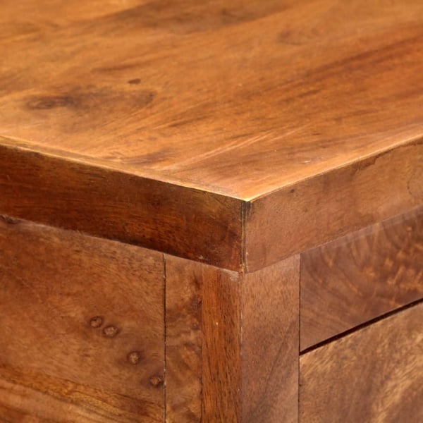 vidaXL køkkenvogn 100 x 48 x 89 cm massivt akacietræ