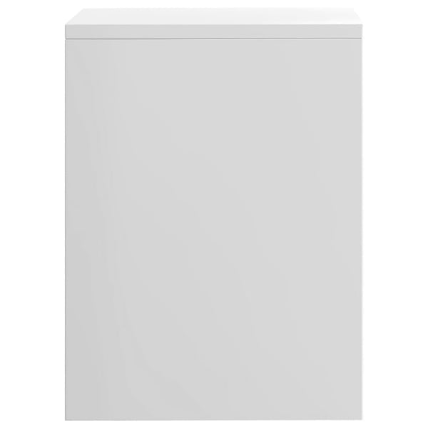 vidaXL sengeskabe 2 stk. 40 x 30 x 40 cm spånplade hvid højglans