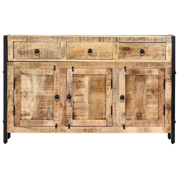 vidaXL Senkki 120x35x76 cm täysi mangopuu
