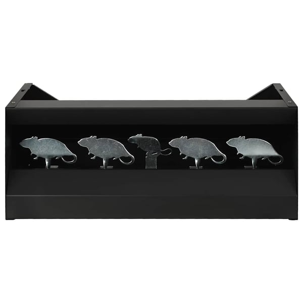 vidaXL magnetisk skydekasse 4 + 1 skydeskiver med musemotiv