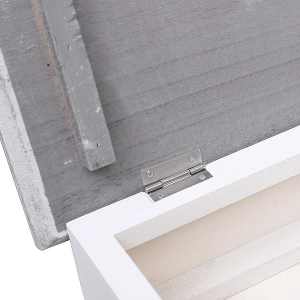 vidaXL Kenkäkaappi harmaa 50x28x98 cm keisaripuu