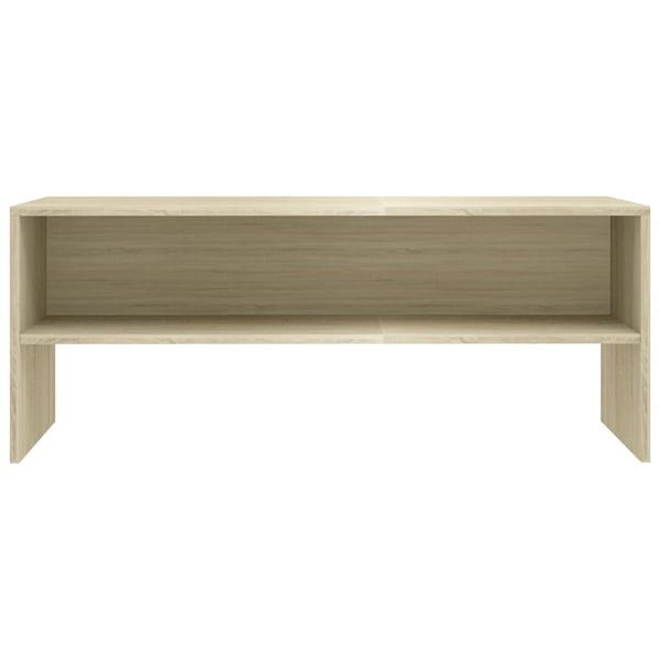 vidaXL TV-benk sonoma eik 100x40x40 cm konstruert tre
