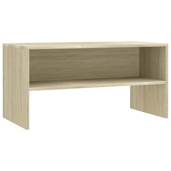 vidaXL TV-benk sonoma eik 80x40x40 cm sponplate