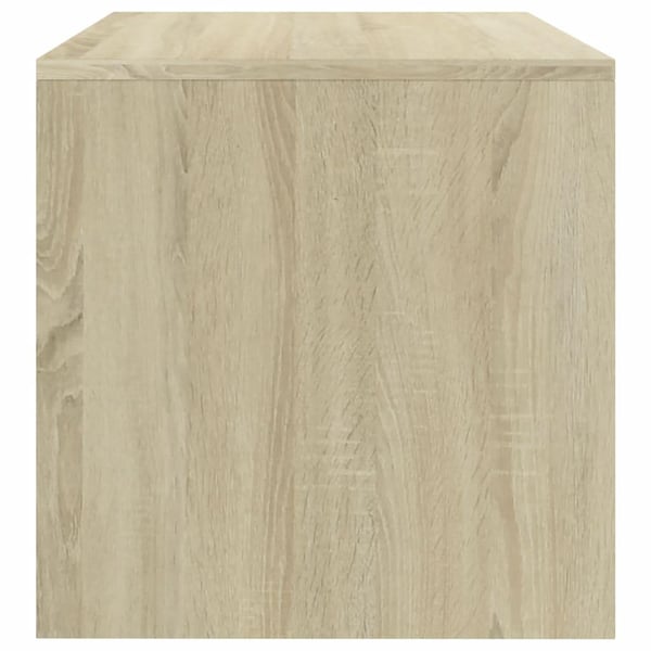 vidaXL TV-benk sonoma eik 80x40x40 cm sponplate