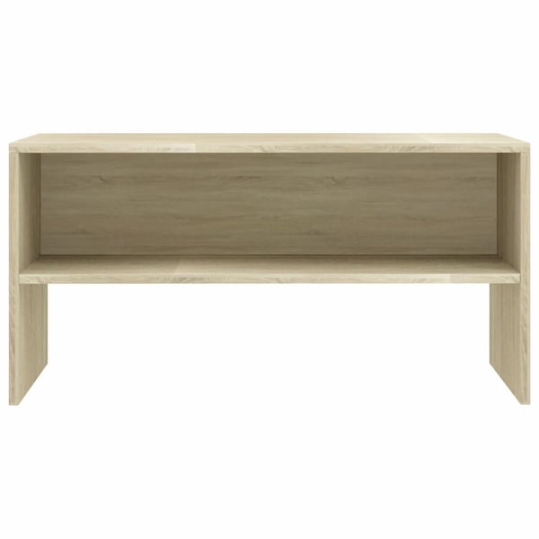 vidaXL TV-benk sonoma eik 80x40x40 cm sponplate