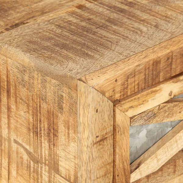 vidaXL Soffbord 110x50x38 cm massivt mangoträ