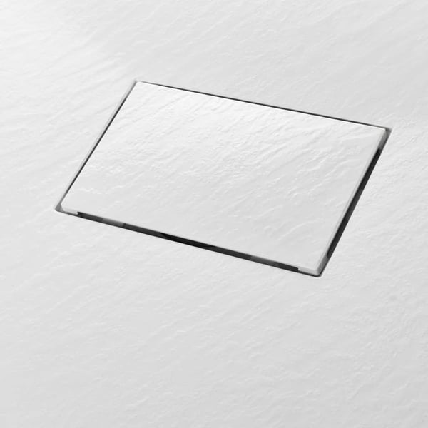 vidaXL brusekar SMC 90 x 70 cm hvid