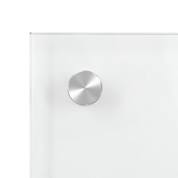 vidaXL stænkplade 70x40 cm hærdet glas gennemsigtig