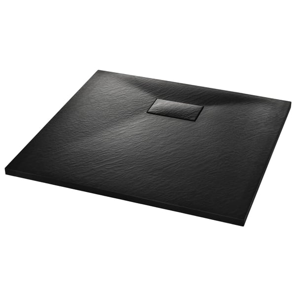 vidaXL brusekar SMC 90 x 80 cm sort