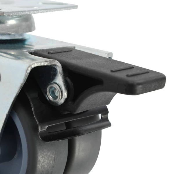 vidaXL Kaksirenkaiset rullapyörät 12 kpl 50 mm