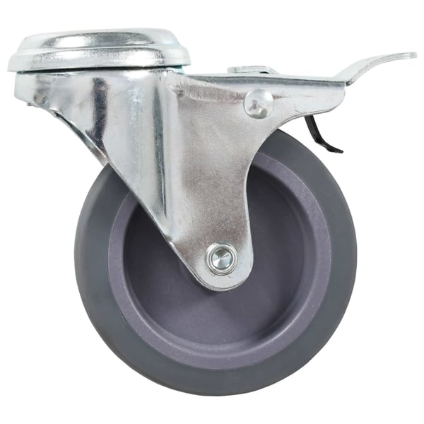 vidaXL Svinghjul med bolthull 8 stk 75 mm