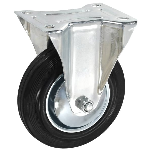 vidaXL Faste hjul 24 stk 160 mm