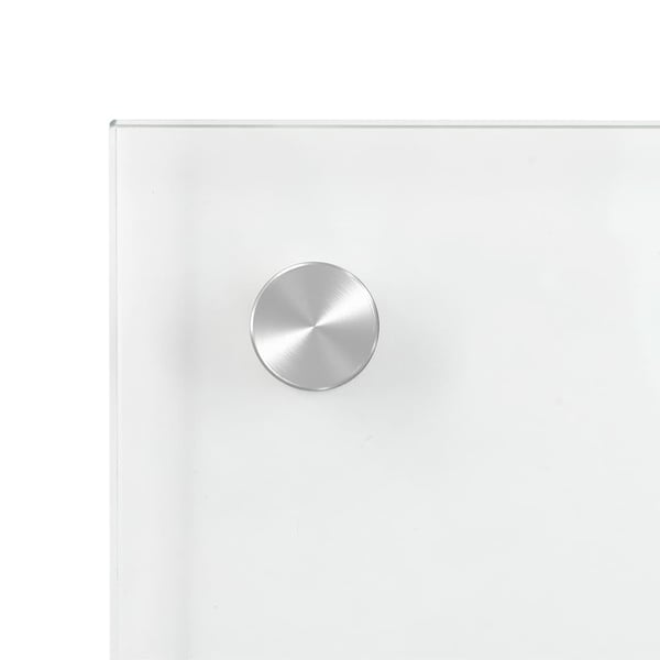vidaXL stænkplade 80x40 cm hærdet glas gennemsigtig
