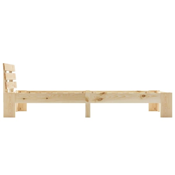 vidaXL Seng/Sengeramme heltre furu 100x200 cm change1