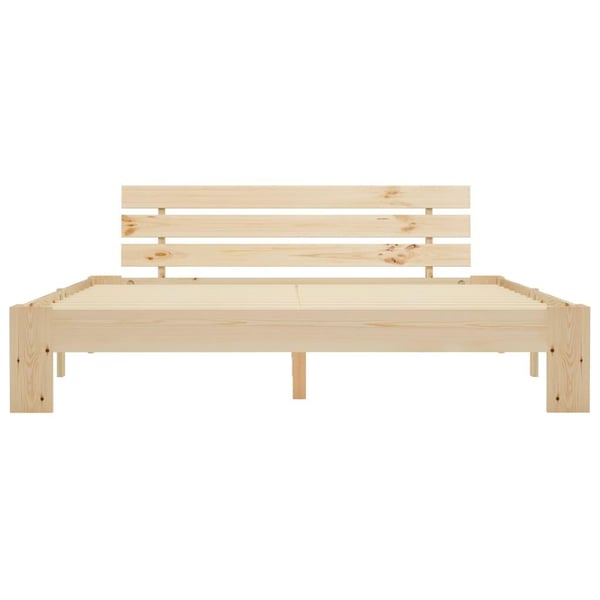 vidaXL Seng/Sengeramme uten madrass 180x200 cm heltre furu change1