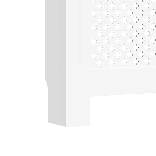 vidaXL radiatorskjuler MDF 152x19x81,5 cm hvid